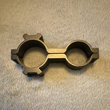 Black Rifle Scope Rings Set for Rail Mount, Ambidextrous, Shooting Sport