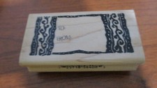 INKADINKADO Rubber Stamp on Wood TO: FROM: