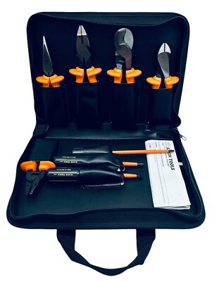 Klein Tools 33529 Premium 1000V Insulated Tool Kit, 8-Piece - Made In USA - NEW