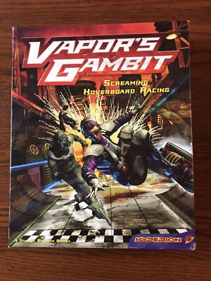 Hyperion Vapor's Gambit Screaming Hoverboard Racing Contents Sealed New inside