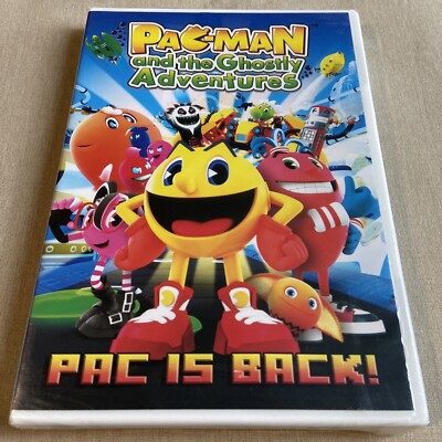 Pac-Man and the Ghostly Adventures: Pac Is Back! (DVD 2014 NEW) Animated Bandai+