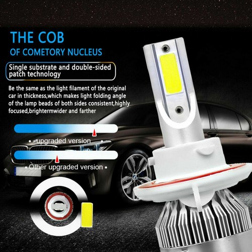 For Ford F-150 2005 2006 2007 2008 2009 8000K LED Headlight Hi/Lo Fog Light Bulb - Picture 11 of 12