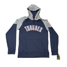 Fanatics NBA Oklahoma City Thunder Blue Pullover Hoodie Men  s Size Medium NWT
