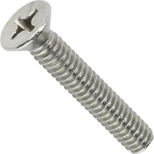 0-80 Flat Head Machine Screws Phillips Stainless Steel All Lengths Qty 100
