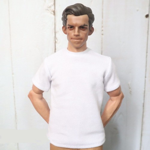 1/6 Scale Male Short Sleeve T-shirt Tops Clothes Model for 12”Action Figure Body - Picture 12 of 20