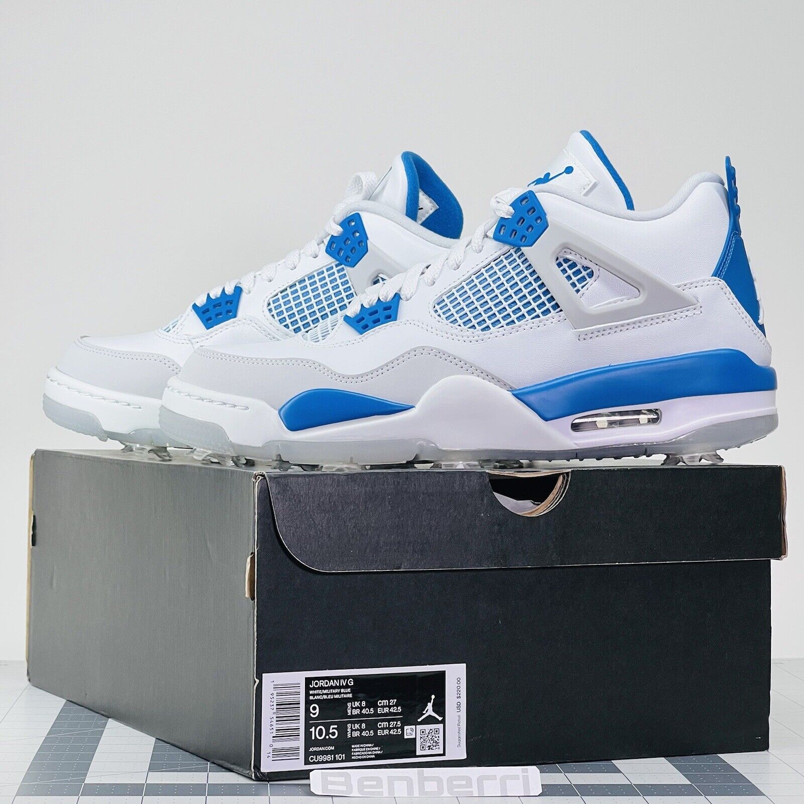 air jordan 4 military blue 2021