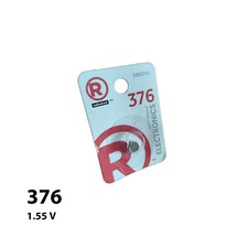Type 376 Battery, radioshack Brand, Silver-Oxide, 1.55 V