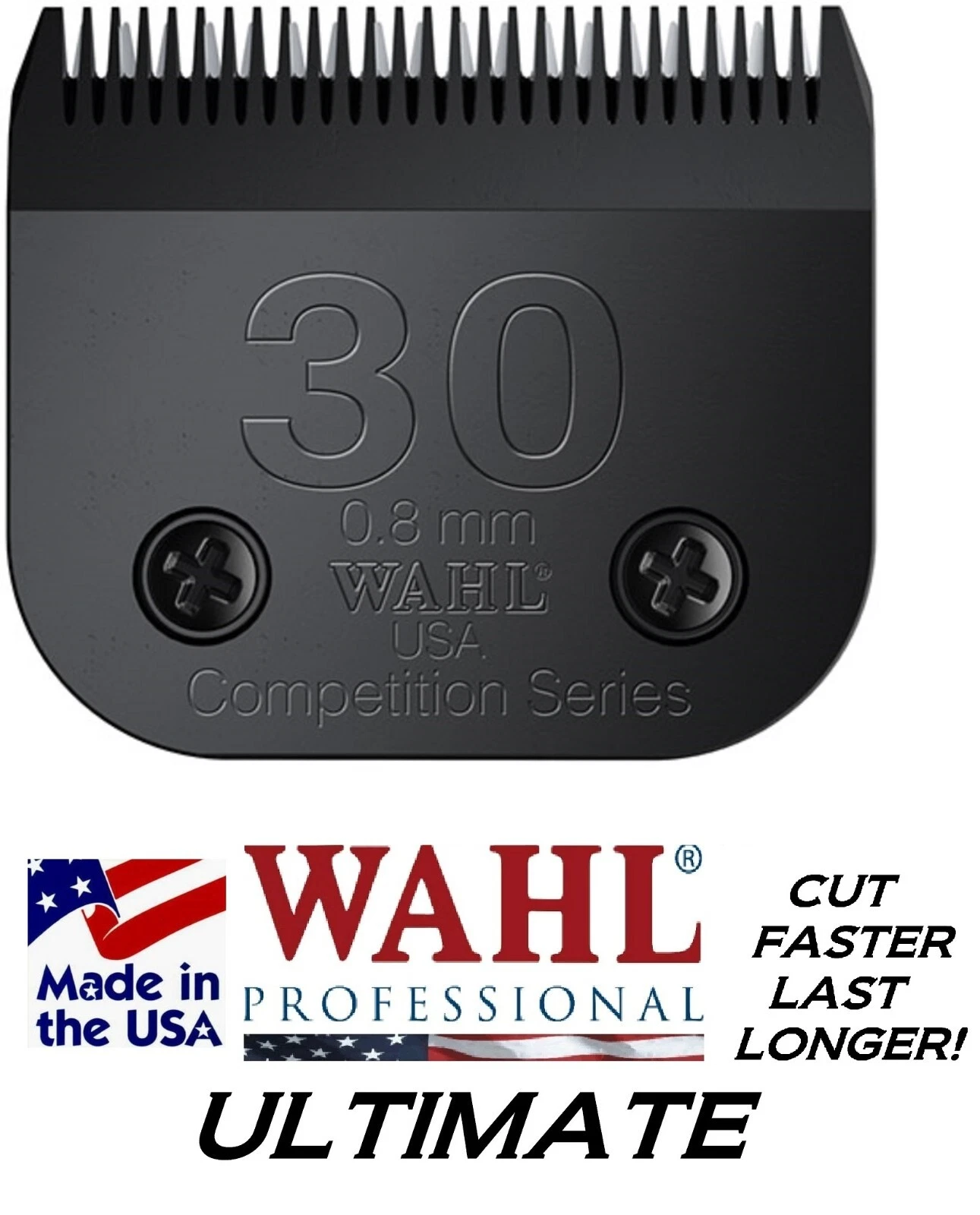 Wahl ULTIMATE COMPETITION 30 BLADE*Fits Oster A5,A6 Clippers*Pet Dog Grooming
Opens in a new window