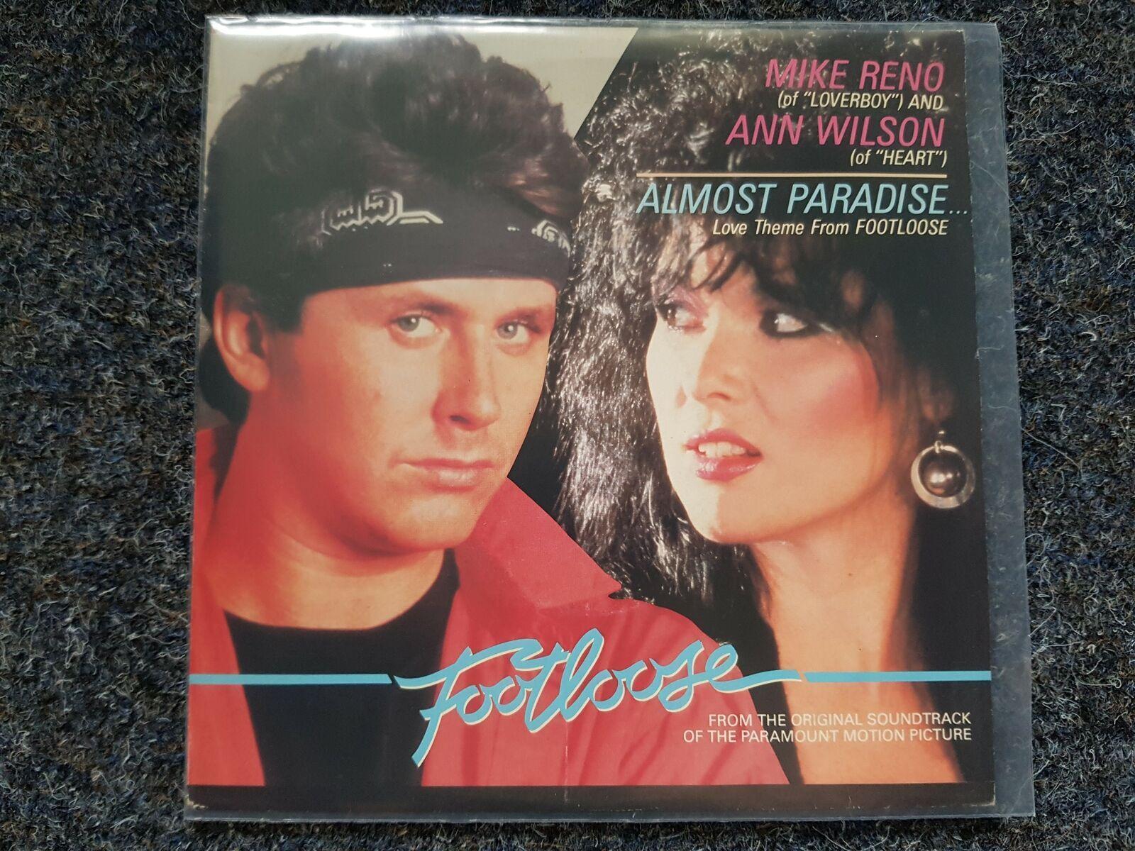 7"" Single Vinyl Mike Reno & Ann Wilson - Amost paradise / Loverboy/ Heart