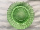 Vintage Hazel Atlas Green Depression Glass Bread & Butter Plate New Century