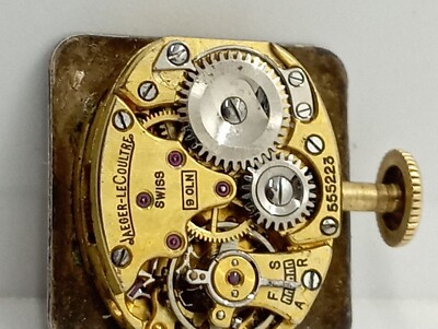 Vintage LE Coultre watch movement 1960 main image 3