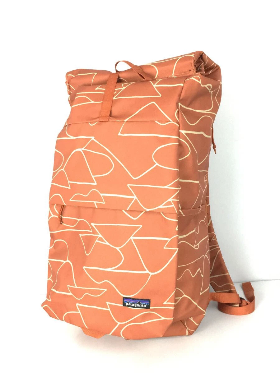 PATAGONIA Aver 30L Roll Top Backpack Orange USED