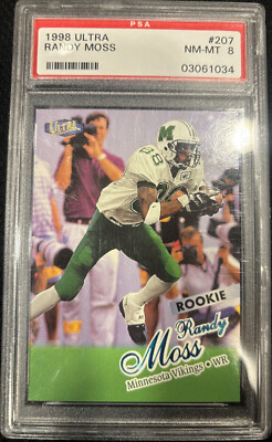 1998 Ultra Randy Moss #207, PSA 8 NM-MT | eBay