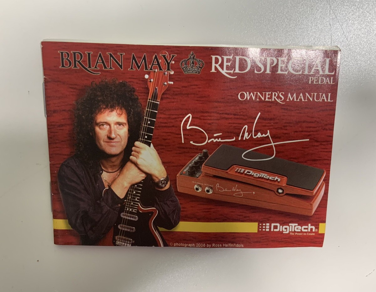 Digitech BRIAN MAY- Red Special Multi Effects Pedal w/Bag