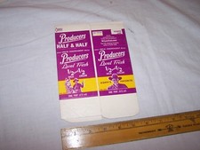 Vintage PROCUCERS Unused 1/2 1/2 Milk Carton HOPPY'S FAVORITE Hopalong Cassidy