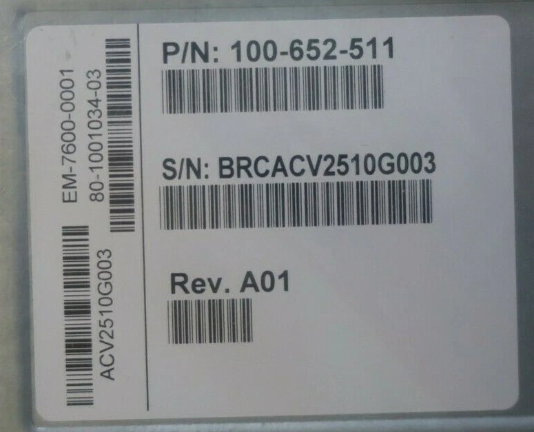 NEW Brocade EMC AP-7600B 16x 4Gb SFP FC Fabric Application Switch 100-652-511 - Image 4 of 4
