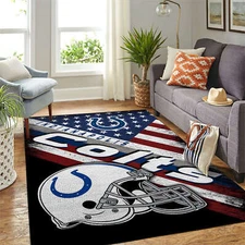 Indianapolis Colts Doormat American Style Nice Gift Home Decor Area Rug Mat