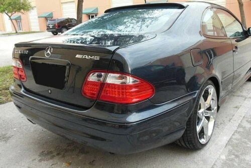 Rear Lip Spoiler L-Style For Mercedes-Benz CLK430 1999-2002 - Image 3 of 4