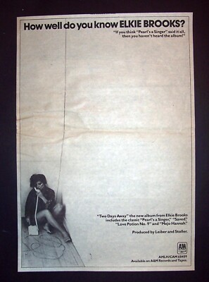 Steve Gibbons Band Live 1977 Poster Type Ad, Promo Advert