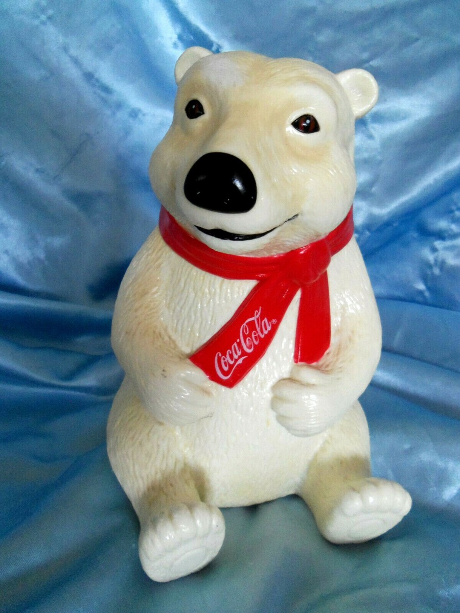 Vintage Coca-Colar Bear Piggy Bank | eBay