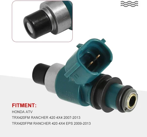 4pcs New Fuel Injector 16450-HP5-603 for Honda TRX420 Rancher,for TRX500 Foreman - Picture 4 of 8