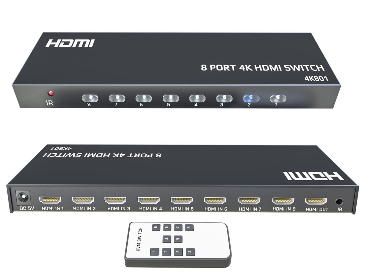 【新品】HDMI スイッチャー Anker HDMI Switch (4-in-1 Out, 4K HDMI) | HDMI 切替器の製品