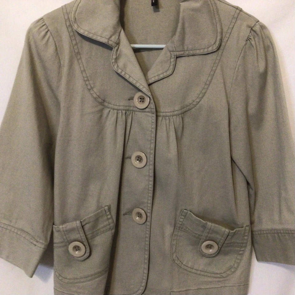 Chaqueta ligera ambition mujer manga 3/4 talla PS Foto 4 de 4