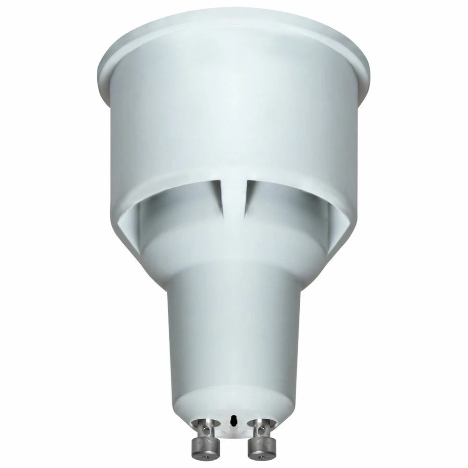 6x Crompton 5.5W GU10 Long Neck LED bulb 74mm x 50mm 2700k Warm White 13452 - Image 3 of 4