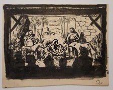 Charles BROUTY (1897-1984) La pastorale