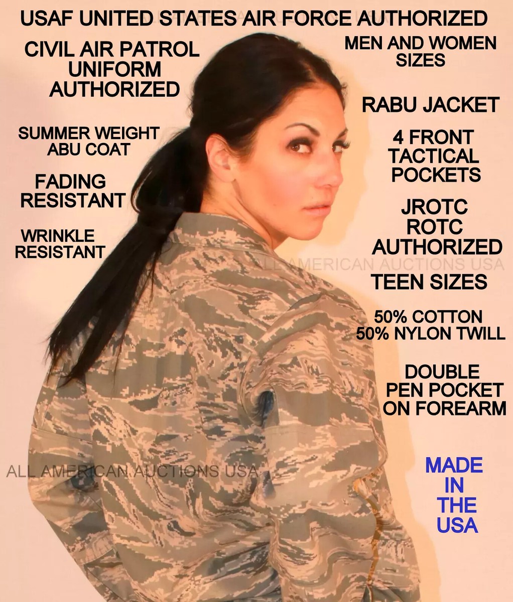 NEW AIR FORCE SUMMER RABU ABU RIPSTOP UTILITY COAT JACKET NEW AIR FORCE SUMMER RABU ABU RIPSTOP UTILITY COAT JACKET