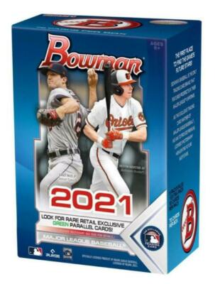 2021 Topps Bowman Baseball Blaster Box (72 cards/box)