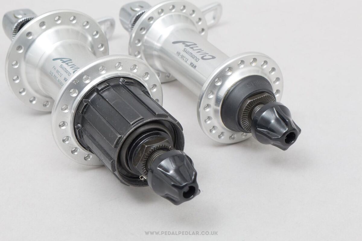 Shimano Alivio (HB-MC12 / FH-MC12) c.1996 NOS 36/36h Hubs Shimano Alivio (HB-MC12 / FH-MC12) c.1996 NOS 36/36h Hubs