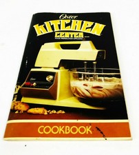 Vintage Oster Kitchen Center Cookbook Instruction Book Manual