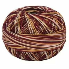 Lizbeth Egyptian Cotton Crochet Thread Size 80 Color 169 Autumn Apple Pie