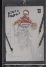 Corey Kispert 2021-22 Court Kings Works in Progress Masterpiece 1/1 Wizards