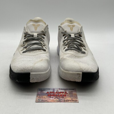 Size 12 - Nike Mamba Fury White Metallic Gold Black (CZ8770-100