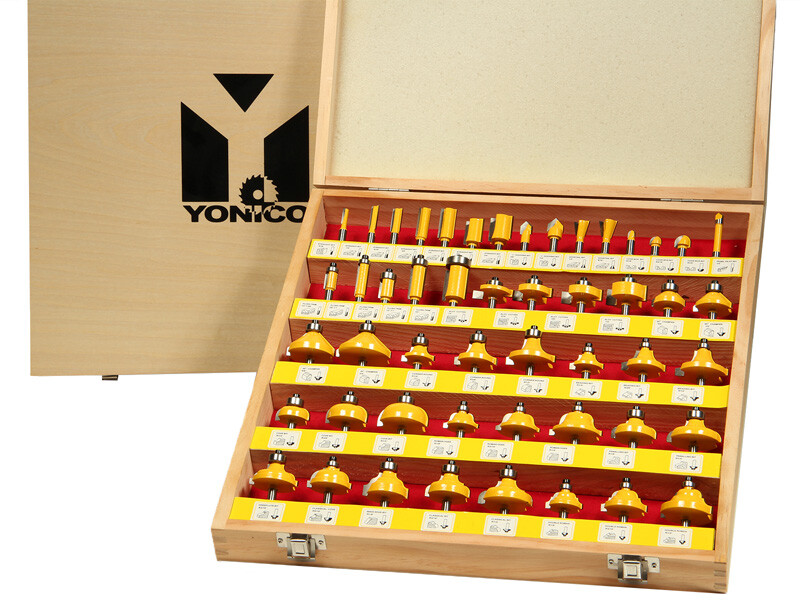 50 Bit Router Bit Set - 1/4