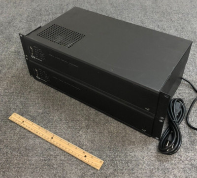 Lot of 2 Crestron AV2 Audio Video Control Processor 6500064 w/ Power Cords