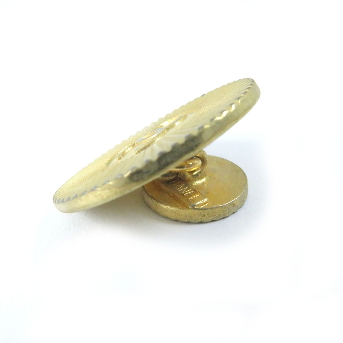 CHANEL Vintage Coco Mark Jacket Button Set of 4 Gold CHANEL Vintage Coco Mark Jacket Button Set of 4 Gold