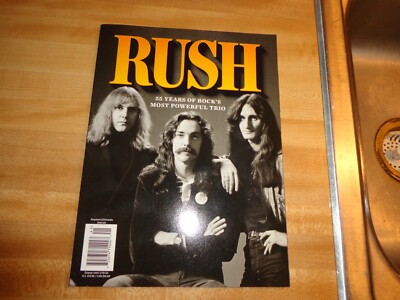 RUSH Band 55 Years Of Rock's MOST POWERFUL TRIO SPECIAL EDITION Magazine