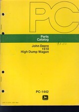 John Deere 1510 High Dump Wagon Parts Catalog 13 pages