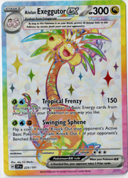 Alolan Exeggutor ex 225/191 Surging Sparks Ultra Rare Holo