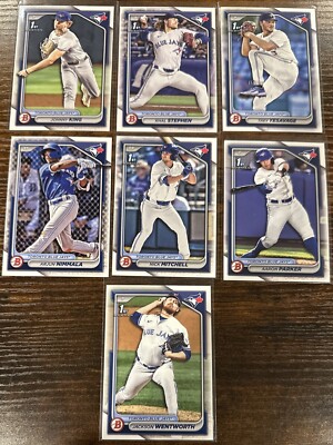 2024 Bowman Draft Toronto Blue Jays Team Set 7 Cards Nick Mitchell 1st Bowman