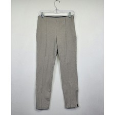 Banana Republic Pants Womens 6 Brown Plaid Slim Career Ankle Trousers