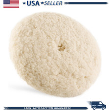 9 230mm Wool Buffing Pad Double Side 100 Natural Wool 58-11 Thread 2-sided C