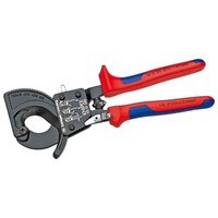 Knipex Kabelschneider Ratschenprinzip, 250 Mm 95 31 250 (Handkabelschere)