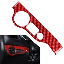 Headlight Switch Panel Cover Trim For Dodge Challenger 2015-22 Charger 10-22 Red