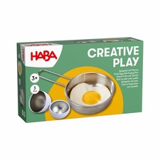 HABA Creative Play - Spiegelei mit Pfanne Spielzeuglebensmittel Spielzeug Kinder
