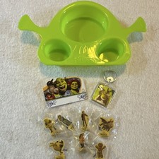 dreamworks shrek mcdonald  s fast food premiums lot ages 3-7 2007