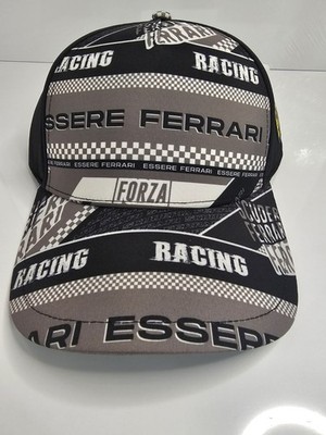 Puma Ferrari SF Logo Racing Cap Hat Black NWT
